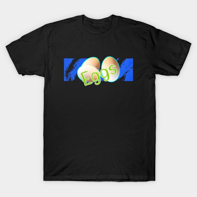 Eggs T-Shirt by AuburnQuailart